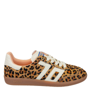 BACK 70 - CLOUD in LEOPARD CAMEL WHITE Sneakers