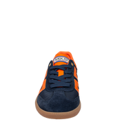 BACK 70 - GHOST in NAVY ORANGE Sneakers