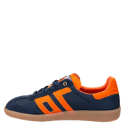 BACK 70 - GHOST in NAVY ORANGE Sneakers